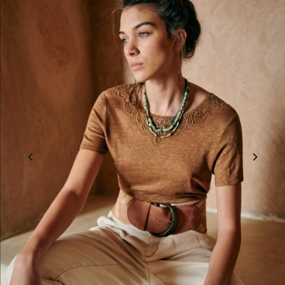 Sezane Mina TShirt Sz S